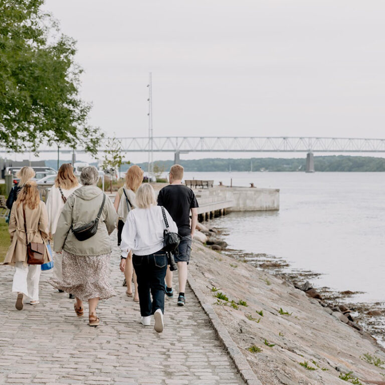 Gåtur ved vandet i Middelfart