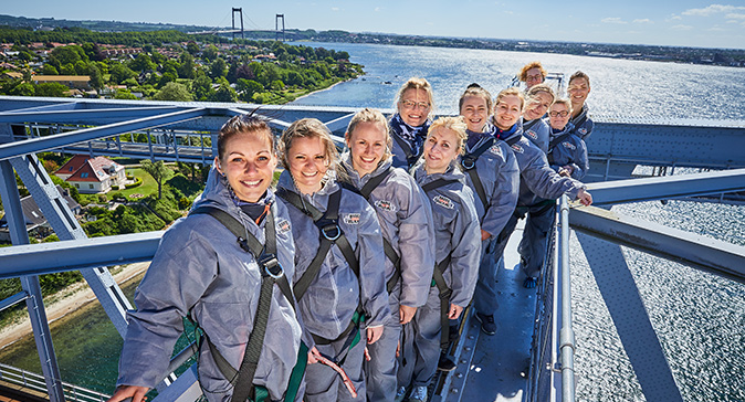 Bridgewalking Lillebælt