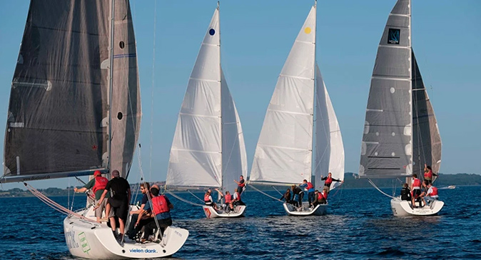 Matchrace Middelfart - både på vandet