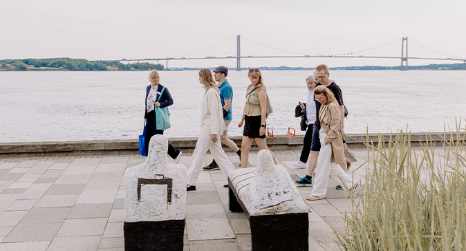 Gåtur i Middelfart - se kunst og hør historien